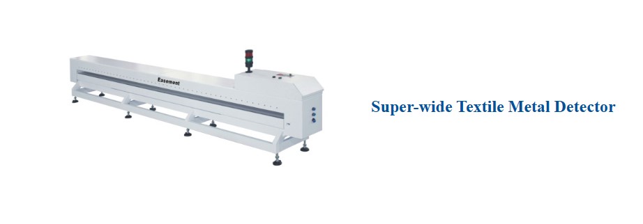 Máy dò kim loại dệt siêu rộng Easement HD-3600M