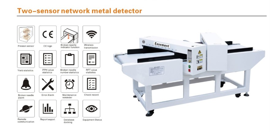 Máy dò kim loại hai cổng Easement HD-2680T.